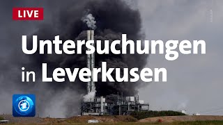 Erste Untersuchungsergebnisse nach Explosion in Leverkusen [upl. by Steel]