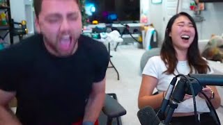 Mizkif loses it to ExtraEmily [upl. by Chadabe]