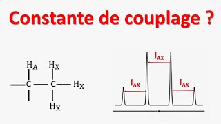 spectroscopie RMN 1H 5  constante de couplage  شرح بالدارجة [upl. by Latterll]