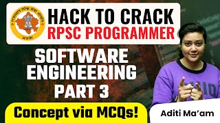 RPSC Programmer Hack to Crack  Software Engineering PYQs Part 3 by Aditi Mam [upl. by Adnic632]