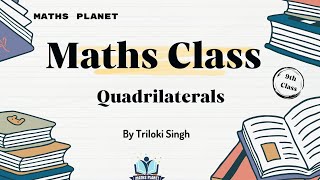 QUADRILATERALS PART  5 CLASS  9 [upl. by Nwaf113]