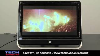 HP Pavilion TouchSmart 23 All In One Video Review HD [upl. by Edra494]