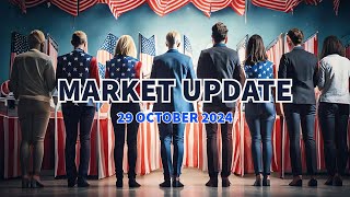 Shares stall with rising bond yields major events to come  Market Update  29th October 2024 [upl. by Odrautse557]