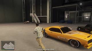 How to Unlock The Hangar Doors in GTA Online [upl. by Dlopoel]