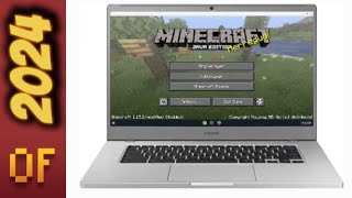 How to get Minecraft Java Edition on your Chromebook in 2024  Including Optifine [upl. by Dalenna765]