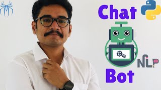 Build a ChatBot using NLTK  NLP  Spyder [upl. by Nolyarg761]