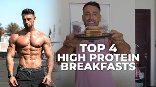 4 Simple High Protein Breakfast Ideas For Building Muscle [upl. by Emerej145]