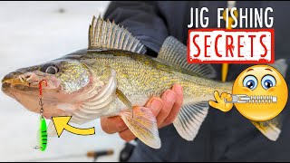 SECRET Ice Fishing TIPS to Catch More WALLEYES [upl. by Ern]