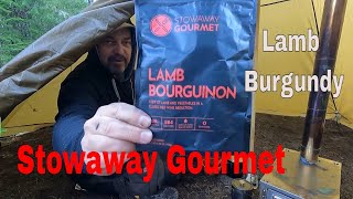 Food Review Stowaway Gourmet  Lamb Burgundy Bourgiunon [upl. by Blumenthal]