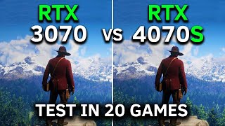 RTX 3070 vs RTX 4070 SUPER  Test In 20 Games at 1440p  2024 [upl. by Blunk325]