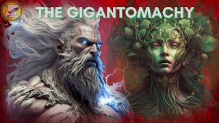 GREEK MYTHOLOGY The Gigantomachy  The War of the Giants vs Olympian Gods [upl. by Pride911]