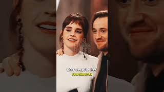 Emma Watson In LOVE with Tom Felton  Hermione Draco Malfoy  Harry Potter [upl. by Eynttirb]