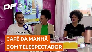 DF no Ar vai até o Entorno do DF para tomar café da manhã com telespectadores  DF no Ar [upl. by Eimiaj815]