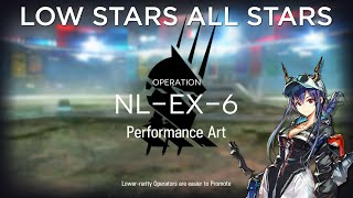 Arknights NLEX6 Guide Low Stars All Stars [upl. by Nedap]