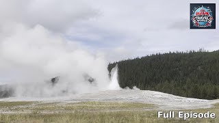 Old Faithful Geyser Eruption 2024  Yellowstone National Park Ultra HD [upl. by Nellaf]