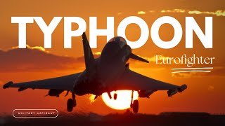 Eurofighter Typhoon In Action  Eurofighter Typhoon Edit  Military Aspirant typhoon eag [upl. by Arimlede914]