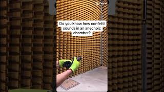 how confetti sounds in an anechoic chamber [upl. by Tally632]