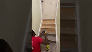 How to install vinyl flooring on stair  step by step for beginner Full video on the channel ￼ [upl. by Wales]