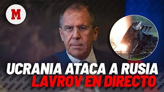 EN DIRECTO I Ucrania ataca a Rusia rueda de prensa de Lavrov en vivo audio castellano [upl. by Luar794]