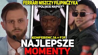 FERRARI PODBIJA ANGLIE  KONFERENCJA NAJLEPSZE MOMENTY polskie napisy [upl. by Gawain505]