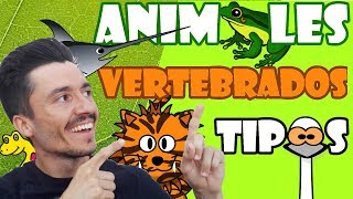 Los ANIMALES VERTEBRADOS para niños de primaria [upl. by Sebastien]