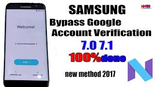 BYPASS GOOGLE ACCOUNT FRP SAMSUNG ANDROID 70  71 HOW TO by mm8 [upl. by Ailis]