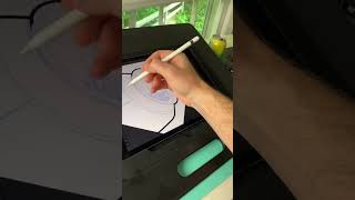 Another tip for smoother lines in Procreate [upl. by Alburga697]