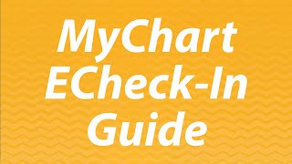 MyChart Appointment ECheckIn Guide  Community Health Network [upl. by Nylhtac]