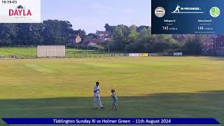 Tiddington Sunday XI vs Holmer Green  11th August 2024 [upl. by Riesman]