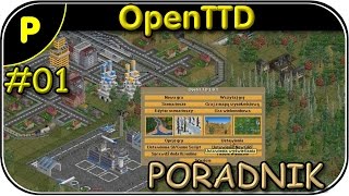 OPENTTD  Poradnik  Podstawy gry 12 [upl. by Yddet457]