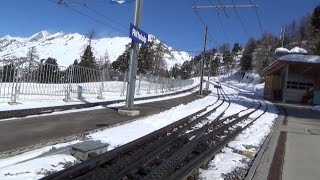 Bahnhof Riffelalp Schweiz Gornergratbahn [upl. by Katha883]