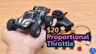 Review Rapid Monster 132 24GHz Proportional Throttle 20 RC Car [upl. by Ramoj]