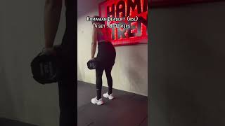 Séance fessier 🍑glutesworkout glutes fessiers legday gluteday workout workoutmotivation gym [upl. by Seiber111]