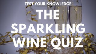 The Sparkling Wine Quiz  WSET style wine questions to test and quiz your knowledge [upl. by Ivon363]