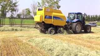 New Holland TSA110 in pressatura [upl. by Menzies]