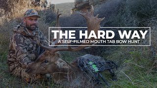 SelfFilmed Bow Hunt With A Mouth Tab  New Zealand Fallow Deer [upl. by Ardnuahsal97]