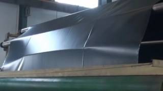 Texture geomembrane and smooth HDPE Geomembrane [upl. by Winifred]