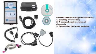 KNORR BREMSE V5 0 Truck trailer brake diagnostic tool for KNORR BREMSE Knorr NEO UDIF Interface [upl. by Menendez]