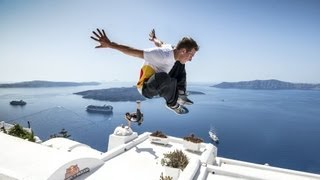 Freerunning through rooftops in Greece [upl. by Tecil]