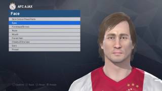 Johan Cruyff face PES 2017 [upl. by Otrebliw]