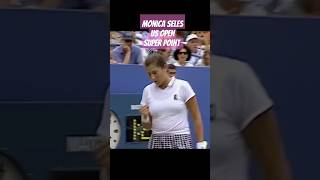 Monica Seles Super Point Us Open [upl. by Hurlee]