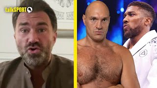 quotHumiliatingquot Eddie Hearn EXPLAINS Why Anthony Joshua Is TORN Between Tyson Fury Fight Or Dubois 2 [upl. by Gardel900]