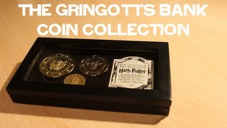 The Noble Collection The Gringotts Bank Coin Collection Review [upl. by Jarrod]