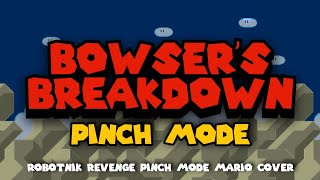 Bowsers Breakdown Pinch Mode  Robotnik Revenge Pinch Mode Mario Cover [upl. by Davie611]