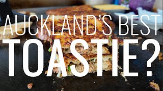 Are these really the BEST toasties in Auckland  Anna Marie Eats [upl. by Nnazus]