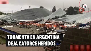 Fuerte tormenta en Argentina dejó trece personas muertas  El Espectador [upl. by Alfeus928]