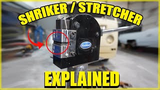 How to use a shrinkerstretcher for metal shaping  Metal Fabrication [upl. by Yornoc]