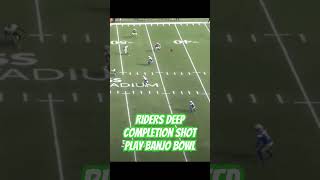 Roughriders offense vs Winnipeg banjo bowl football cfl canadianfootball offense [upl. by Yrallam]