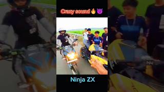 Ninja zx10r Bhai logo ko bike ka sound sunna tha😈💥 shortvideo shorts youtubeshorts [upl. by Primo]