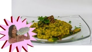 Orzo con zucchine e zafferano  Le Ricette di Alice [upl. by Elletnohs]